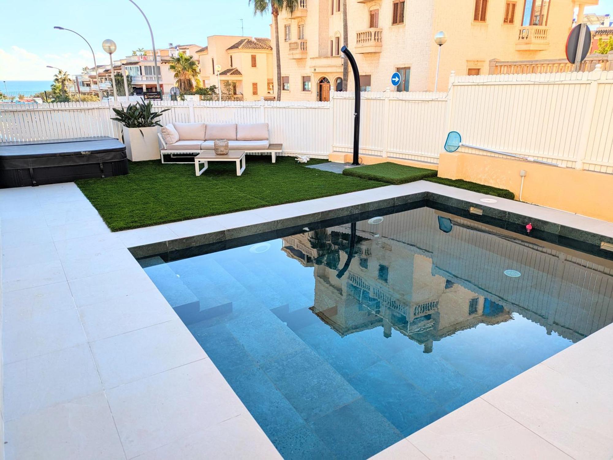 Spacious Villa With Private Pool And Beach Views El Moncayo Exterior photo